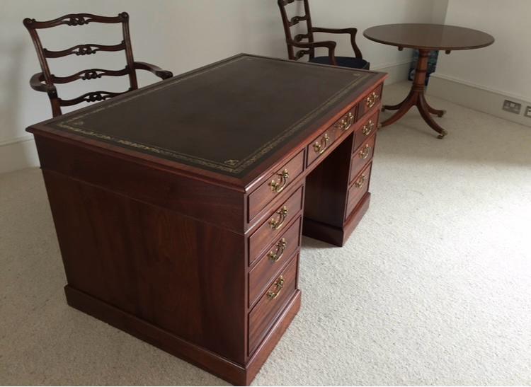 Furniture Restoration - William Tillman desk restoration